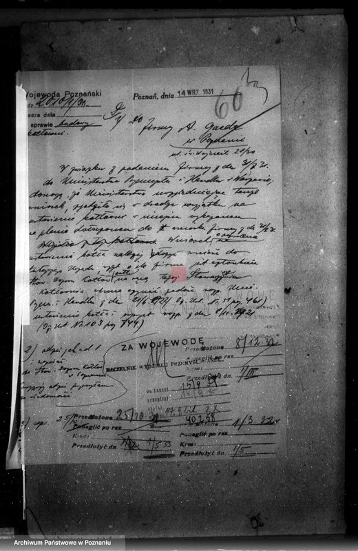 image.from.unit.number "Zatwierdzenie zakładu przemysłowego /urządzenia kotłowni/ Firmy Artur Gaede /fabryka wódek i likierów/ w Poznaniu"