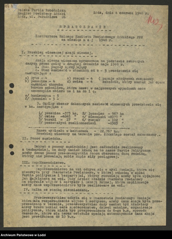 Obraz 5 z jednostki "Sprawozdania instruktora [rolnego z działalności]"