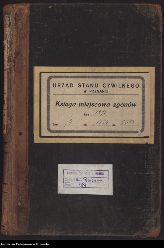 Obraz 2 z jednostki "Księga zgonów t. IV"