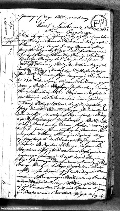 image.from.unit.number "Akta Zaślubionych w Roku 1813 od dnia 1 Junuary aż do dnia 31 Grudnia w Gminie Mirosławskiey"