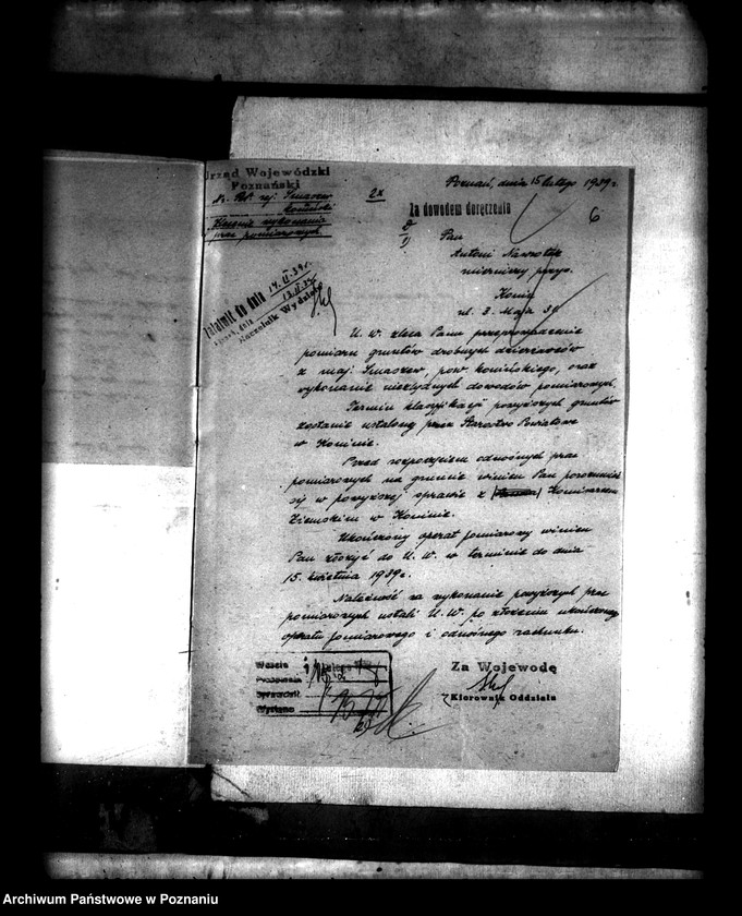 Obraz 9 z jednostki "/Pomiary gruntów drobnych dzierżawców majątku Smaszew powiatu konińskiego"