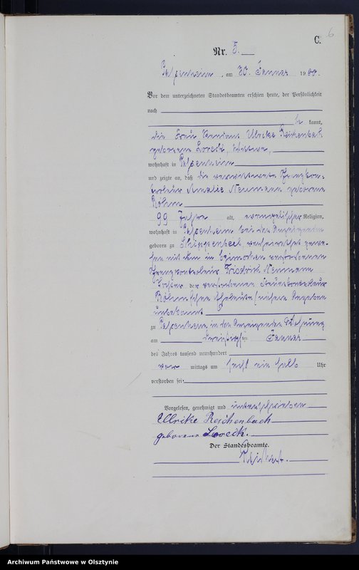 image.from.unit.number "Sterbe-Haupt-Register Nr 1 - 52"