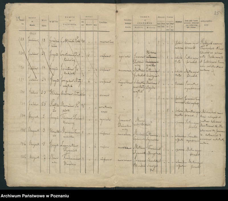 Obraz 15 z jednostki "Księga zgonów"