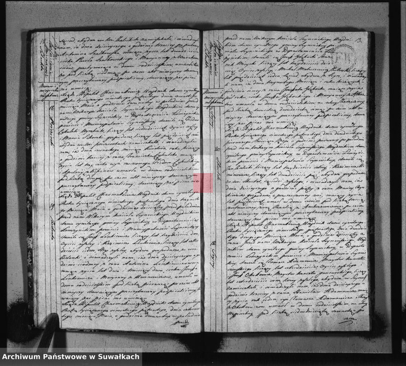 image.from.unit.number "Akta stanu cywilnego zeszłych w gminie seyneńskiey od 1-go stycznia 1815 roku."