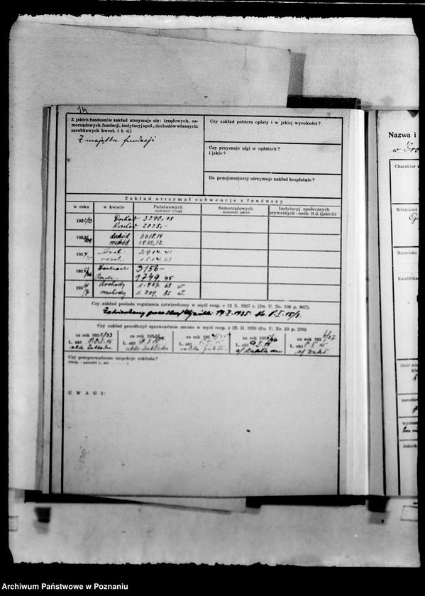 Obraz 18 z jednostki "/Kartoteka zakładów opiekuńczych/"