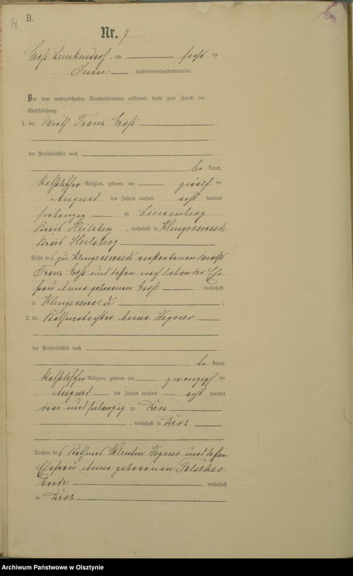 image.from.unit.number "Heiraths-Haupt-Register Nr 1 - 18"