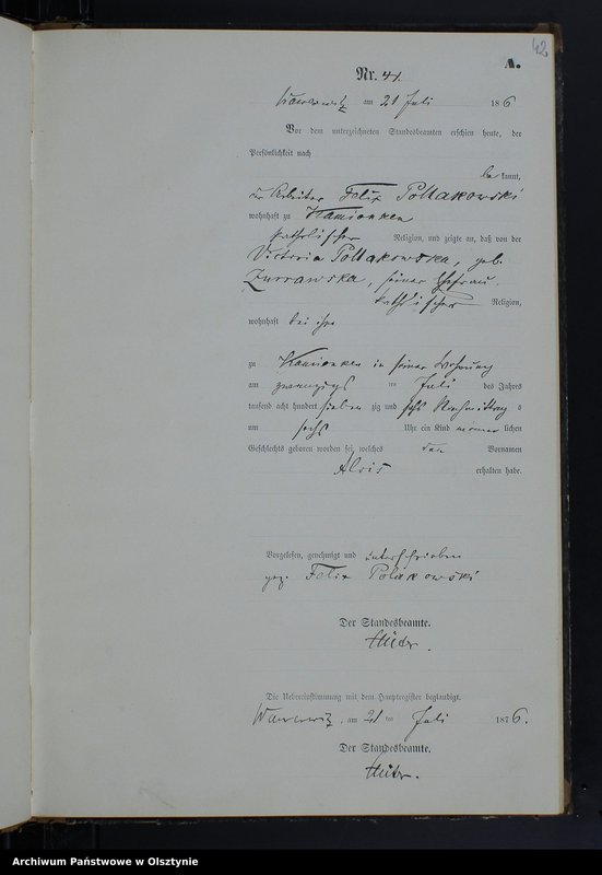 image.from.team "Urząd Stanu Cywilnego w Wielkich Bałówkach pow. nowomiejski"