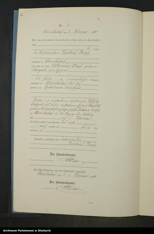 image.from.unit.number "Sterbe-Neben-Register Nr 1 - 22"
