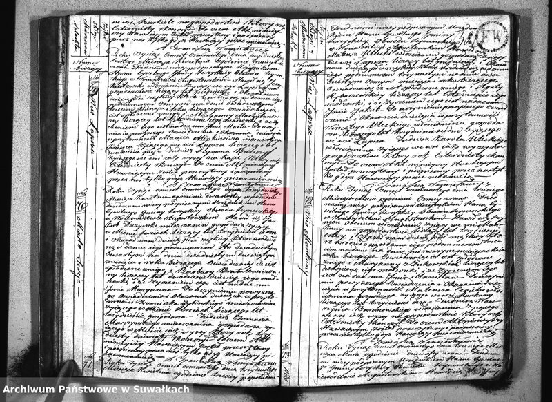image.from.unit.number "Akta urzędnika stanu cywilnego gminy i parafii sereyskiey urodzonych od dnia 1-go stycznia 1818 do ostatniego grudnia r. b."
