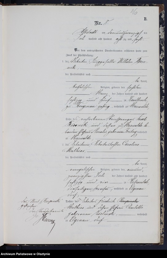 image.from.unit.number "Heiraths-Neben-Register Nr 1 - 23"