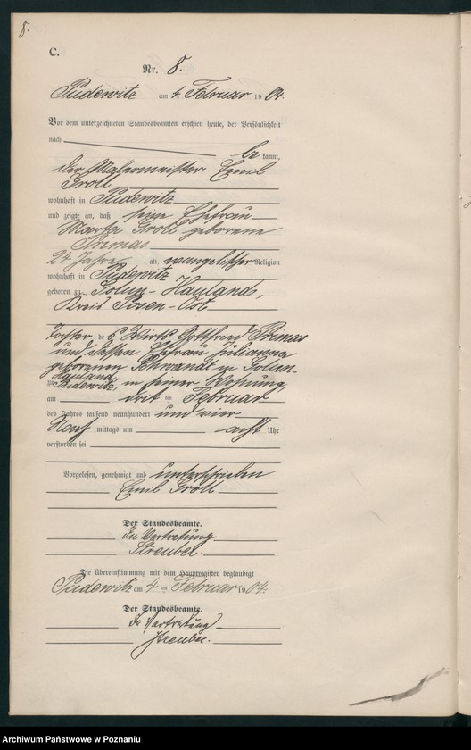 Obraz 11 z jednostki "Zgony"