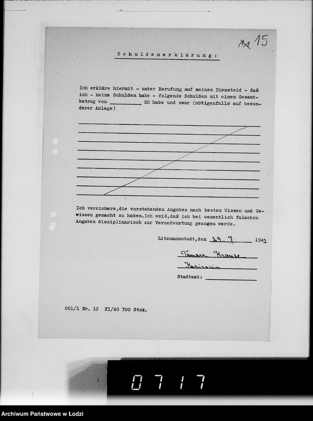 Obraz 20 z jednostki "[Akta personalne pracowników] Lit.K"