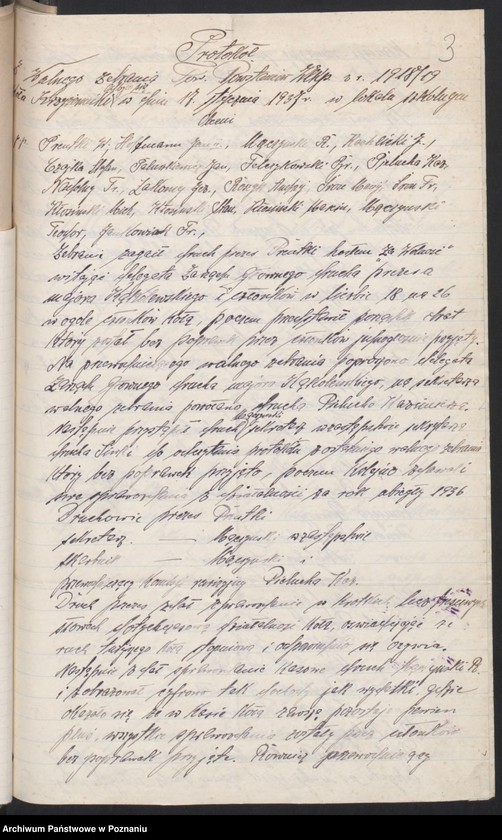 Obraz 5 z jednostki "Krzyżowniki, powiat Poznań - akta koła."