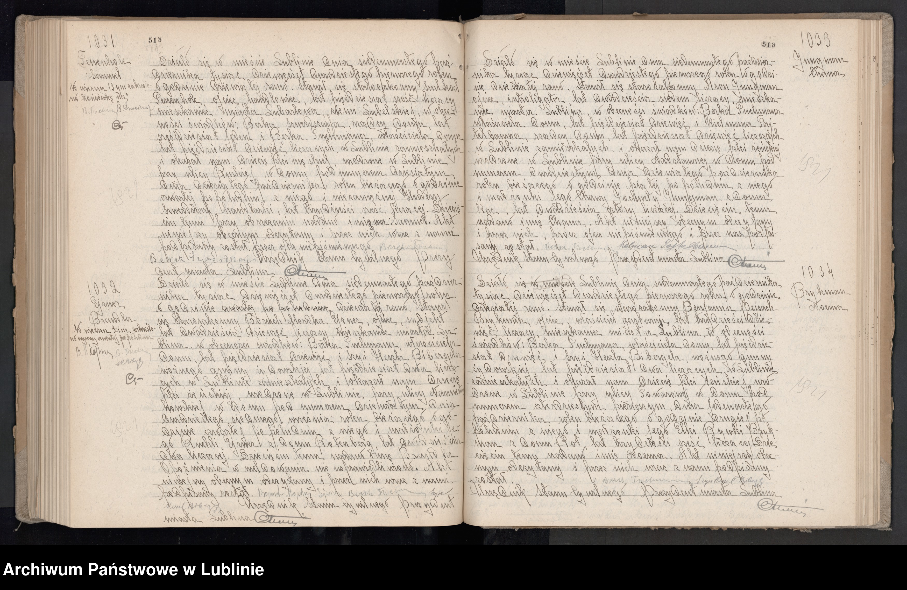 Skan z jednostki: Księga urodzeń