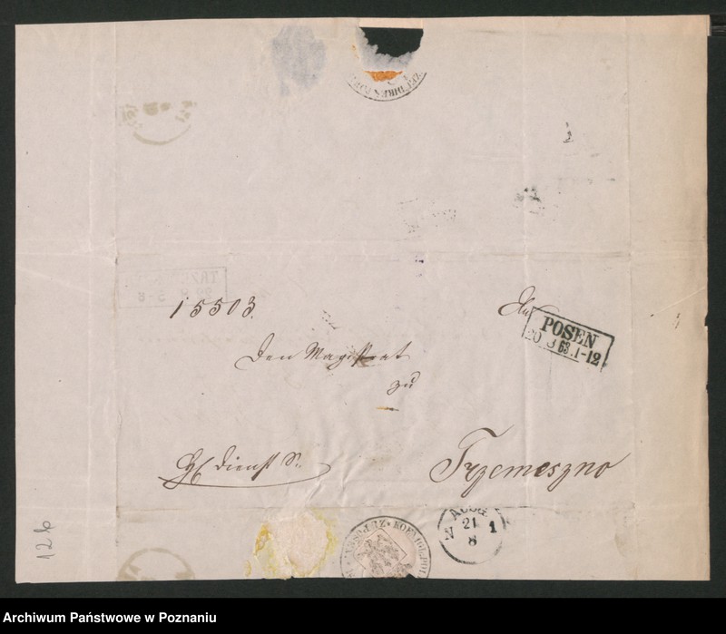 Obraz 19 z jednostki "A. betr. den polnischen Emigranten Leopold von Białkowski"