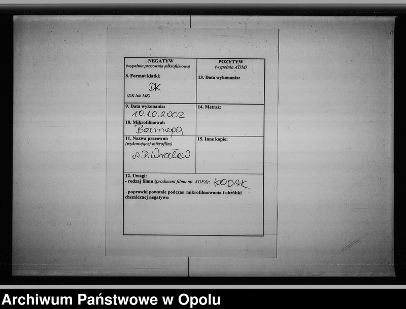 image.from.unit.number "Acta von Organisirung einer Bürgergarde bey der Stadt Oppeln Vol. No 1 de anno 1812"