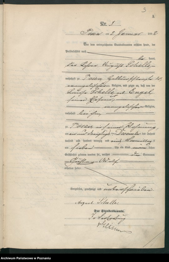 Obraz 6 z jednostki "Księga urodzeń t. I, II"