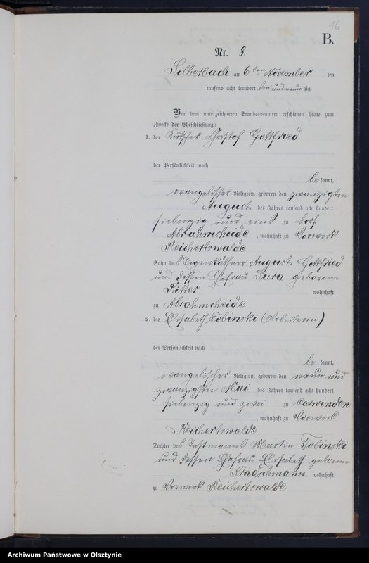 image.from.unit.number "Heiraths-Neben-Register Nr 1 - 11"