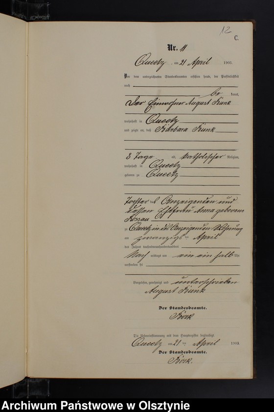 image.from.unit.number "Sterbe-Neben-Register Nr 1 - 24"