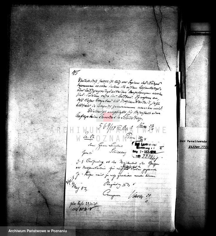 Obraz 19 z jednostki "Kontrakt dzierżawny majątku państwowego Szamotuły-Zamek"