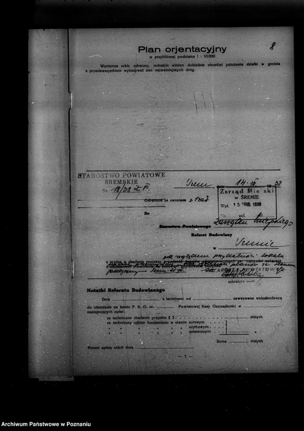 image.from.unit.number "/Projekt urządzenia zakładu przemysłowego /garbarni/ P. Labuda w Śremie/"