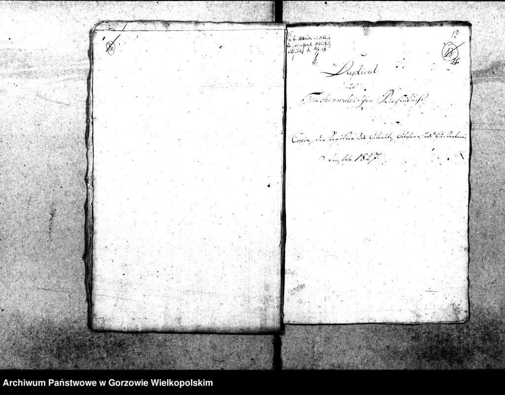 image.from.unit.number "Duplikate der Kirchenbücher von der Parochie Hohenwalde (Wysoka)"