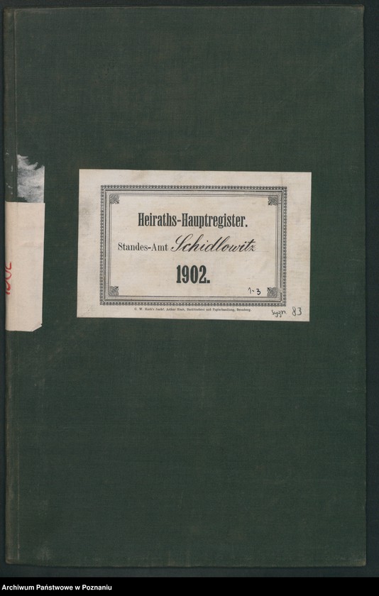 Obraz 2 z jednostki "Heiraths-Hauptregister"