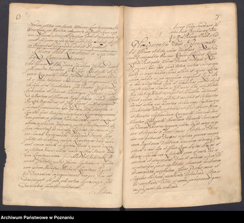 Obraz 10 z jednostki "Acta officii consularis civitatis Posnaniae."