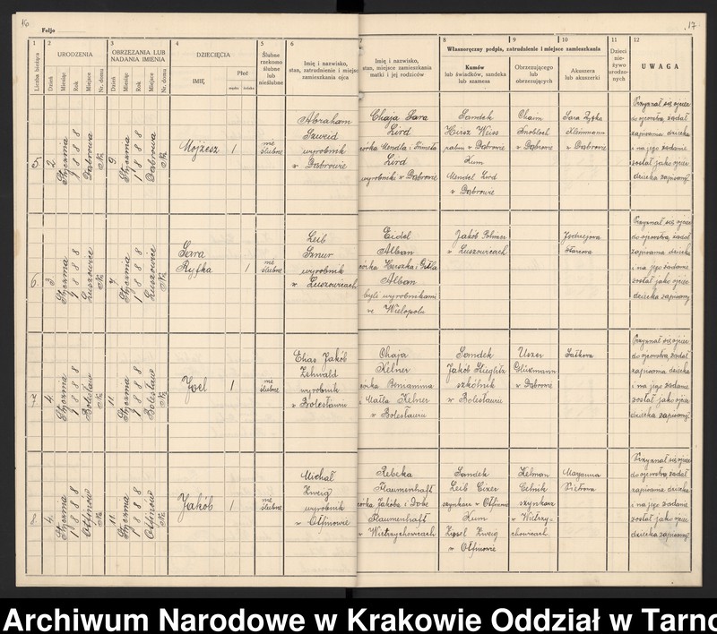 image.from.unit.number "Księga urodzeń"