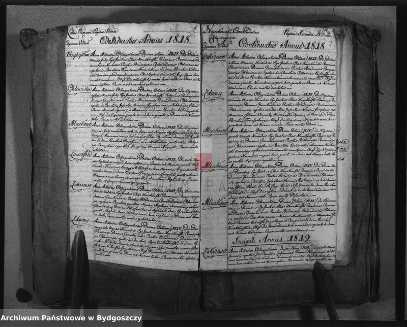 image.from.unit.number "Duplicate der Kirchenbücher von Chlewisk"
