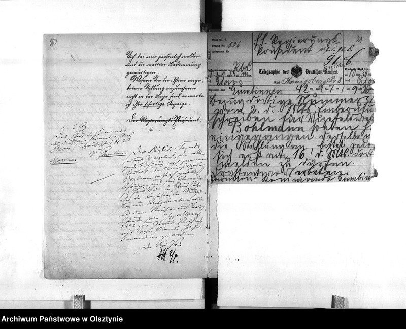 image.from.unit.number "Regierungs-Büreau-Diätar Bohlmann [Johann] den 1. August 1896 Regierungs-Sekretär den 10. März 1897 Regierungs-Hauptkassen Buchhalter"