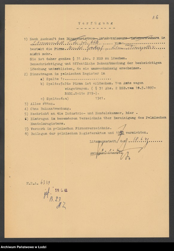 Obraz 18 z jednostki "Mendel Groskopf- sprzedaż manufaktury"