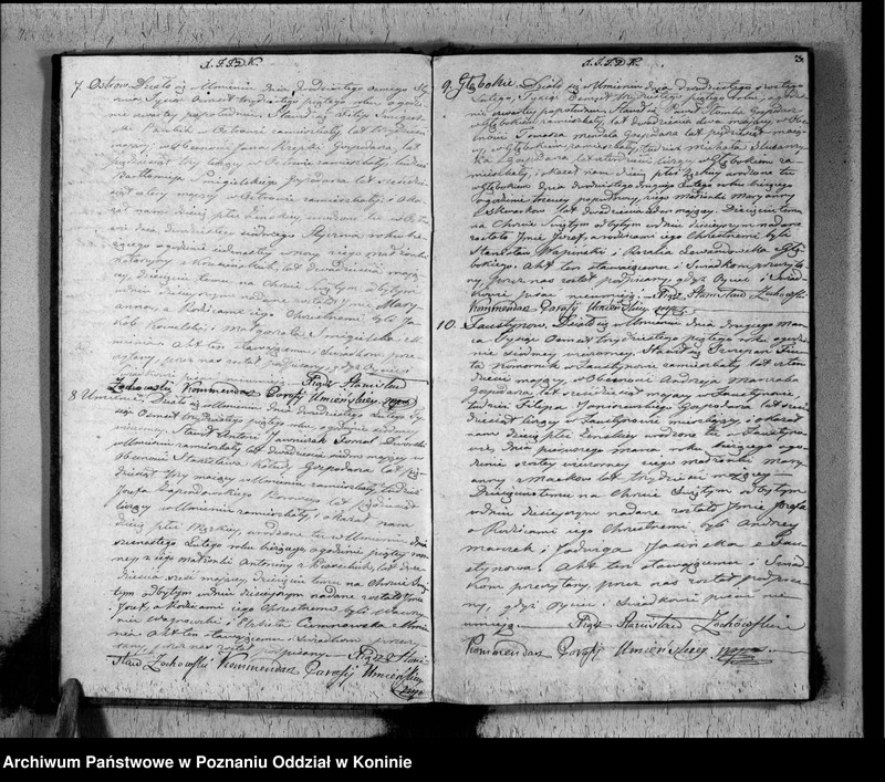 Obraz 5 z jednostki "Akta urodzonych, zaślubionych, zmarłych"