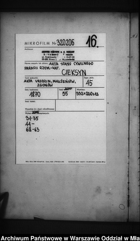 image.from.unit.number "Akta urodzin, małżeństw, zgonów"