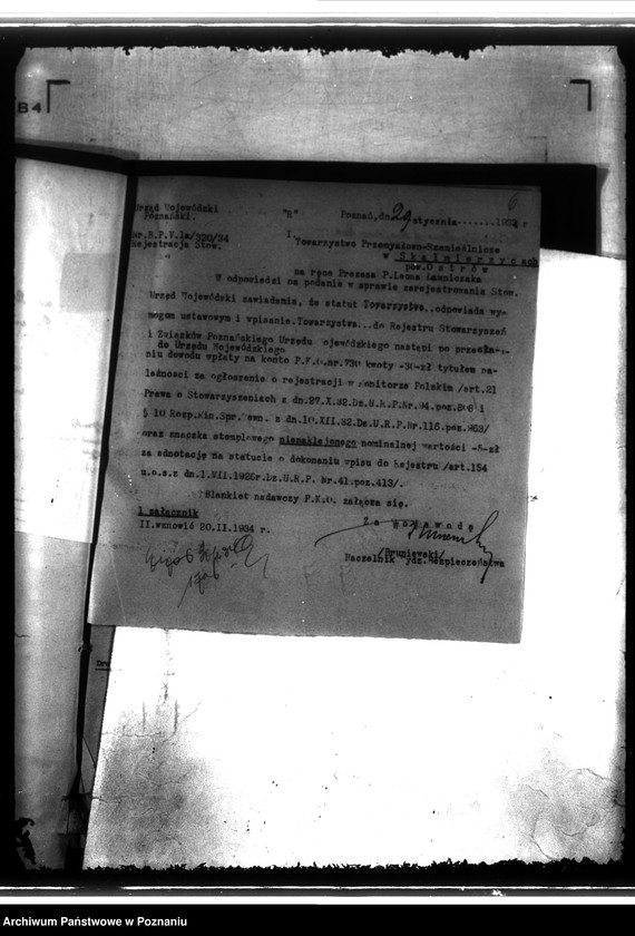 Obraz 10 z jednostki "Towarzystwo Przemysłowo-Rzemieślnicze w Skalmierzycach"