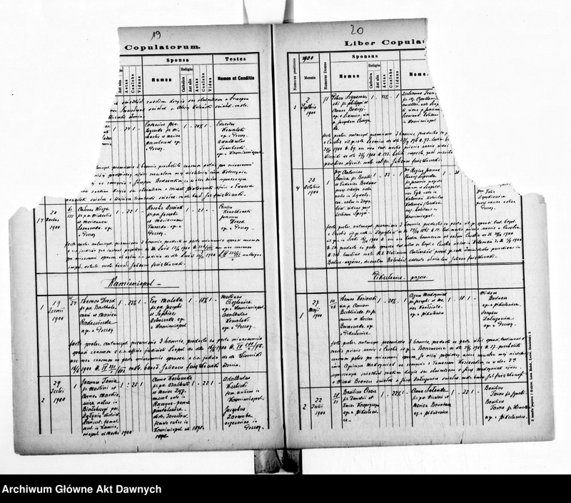 image.from.unit.number "Parafia: Prusy. Dekanat: Lwów. Kopie z ksiąg metrykalnych ur., śl., zg. dla wsi Prusy, Kamienopol, Laszki, Pikułowice, Podhorce, Sroki, Żydatycze*."