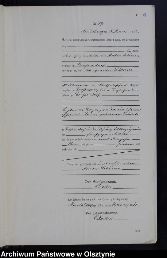 image.from.unit.number "Sterbe -Neben-Register Nr 1-66"