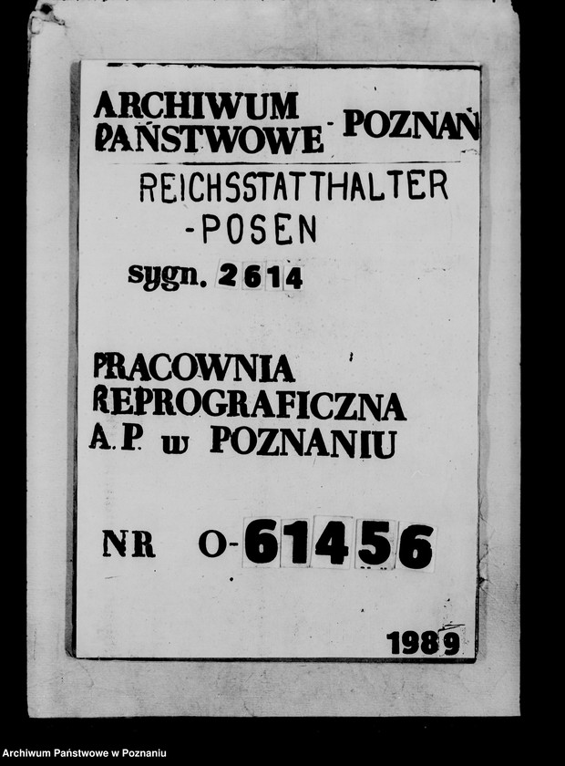 Obraz 1 z jednostki "Okólniki i zarządzenia dla Landjahrlager"