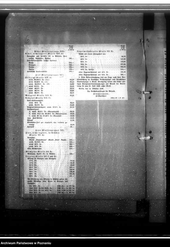 Obraz 11 z jednostki "Eisen- und Metallwirtschaft, sowie Preisbildung der Metallerzeugnisse"
