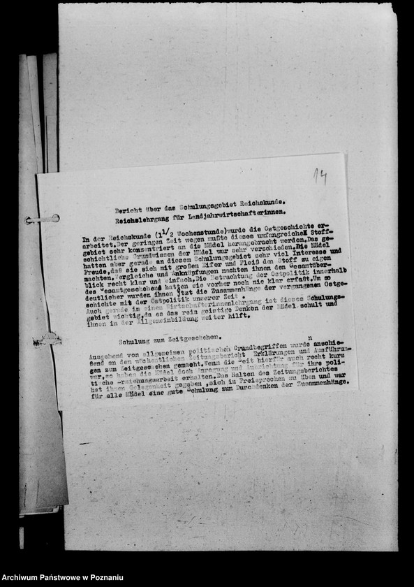 Obraz 18 z jednostki "Landjahrlager- plany pracy"