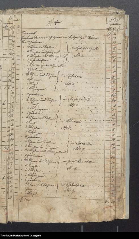 image.from.unit.number "Beläge zur Einnahme der Passenheimsche Stadt Kirchen Rechnung"