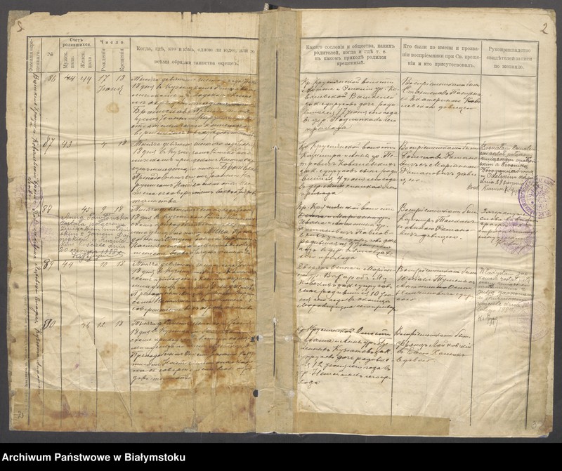 Obraz 5 z jednostki "[Akta urodzeń od nr 86/1906 do nr 44/1912]"