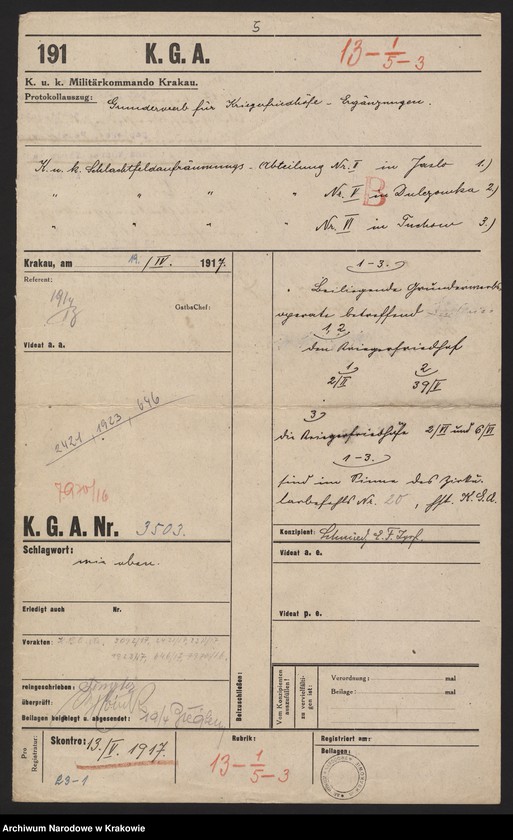 Obraz 5 z jednostki "Korespondencja nr 3500-4149."