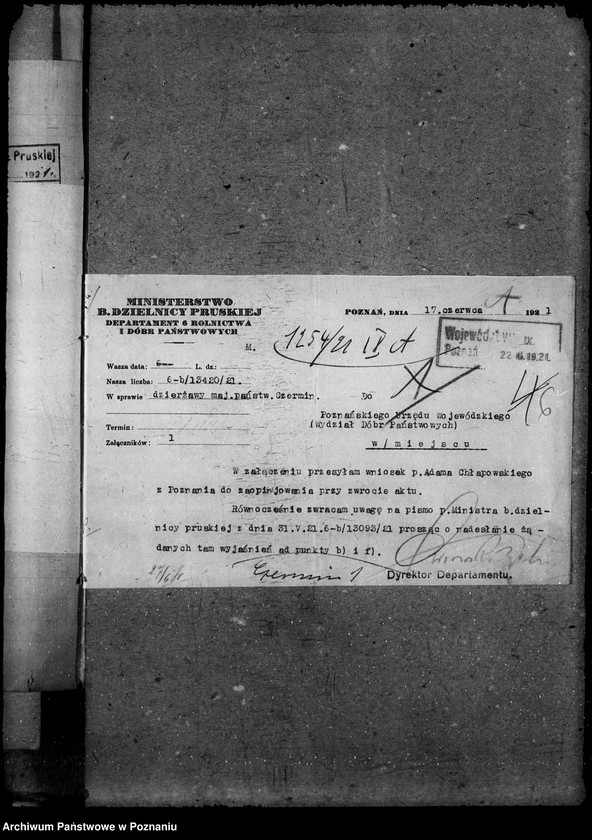 Obraz 10 z jednostki "Domeny - sprawy dzierżaw"