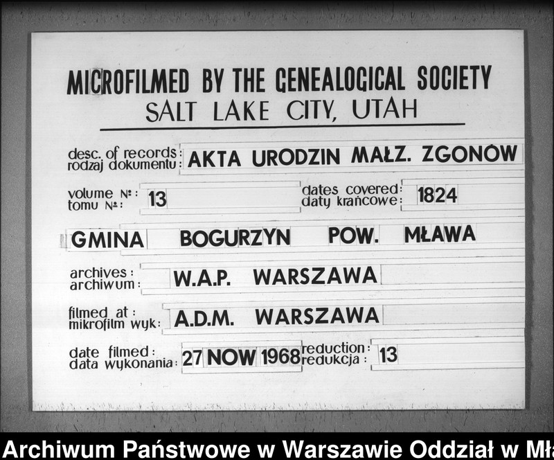 image.from.unit.number "Akta urodzin, małżeństw i zgonów"