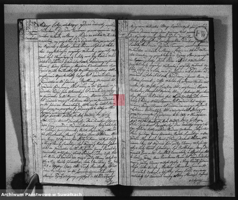 image.from.unit.number "Akta Urzędnika Stanu Cywilnego Zaszlubionych w Gminie Jeleniewskiey od Dnia 1go Mca Stycznia 1819, do ostatniego Grudnia tegoż Roku."