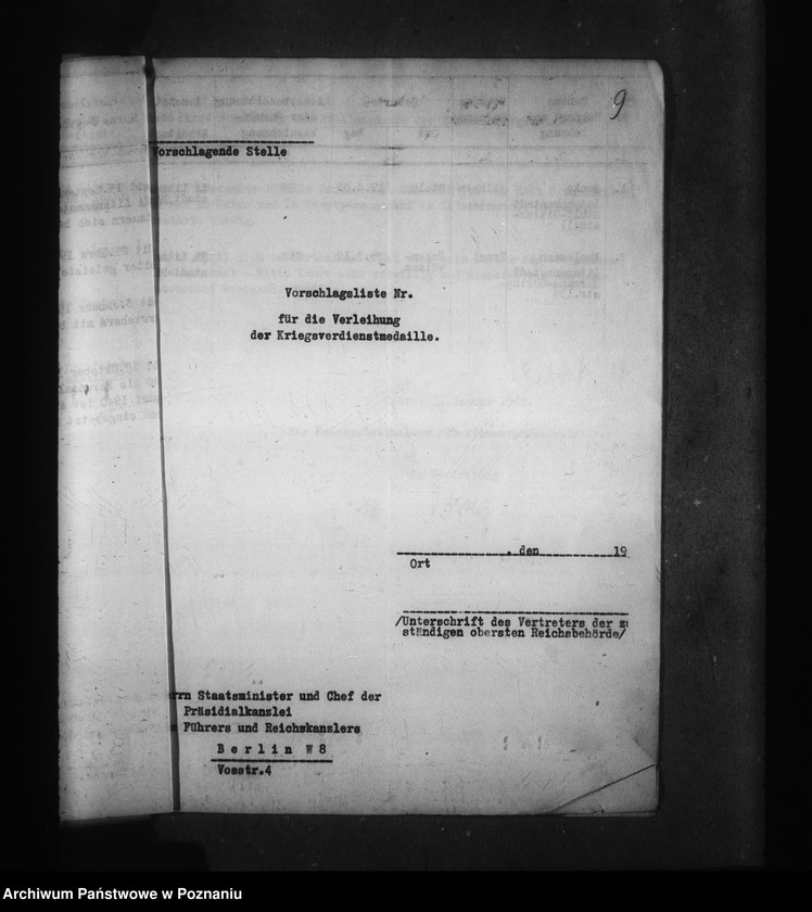 Obraz 13 z jednostki "Kriegsverdienstkreuze- Finanzverwaltung"