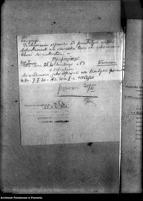 Obraz 19 z jednostki "Sprawy szczegółowo-administracyjne Emigracja robotników rolnych"