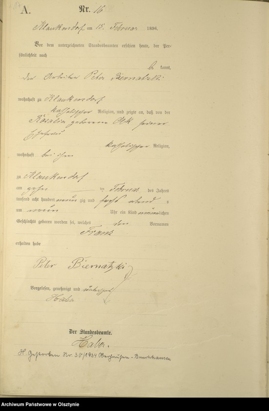 image.from.unit.number "Geburts-Haupt-Register Nr 1 - 66,71 - 110"