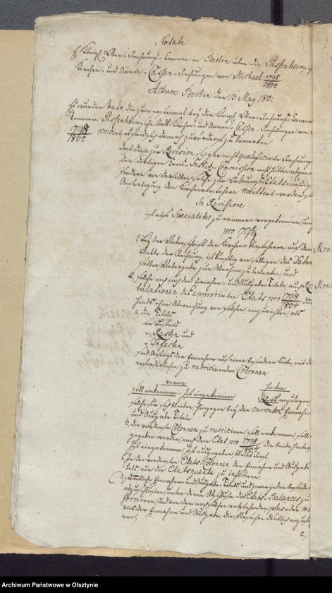 image.from.unit.number "Passenheimsche Stadt Kirchen Rechnung über Einnahme und Ausgabe"